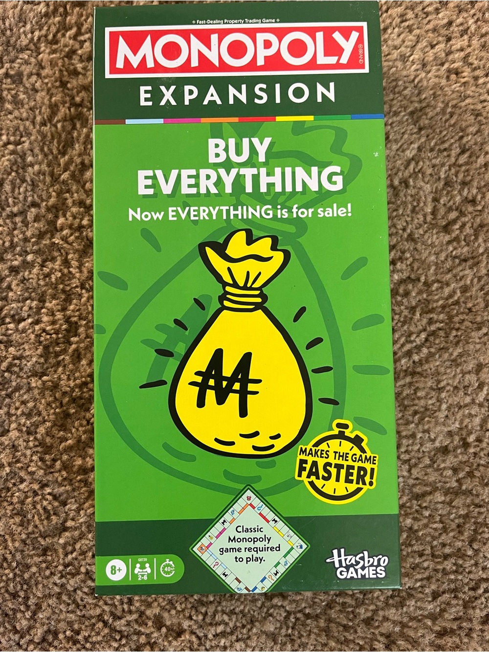 New Monopoly Buy Everything Expansion Game